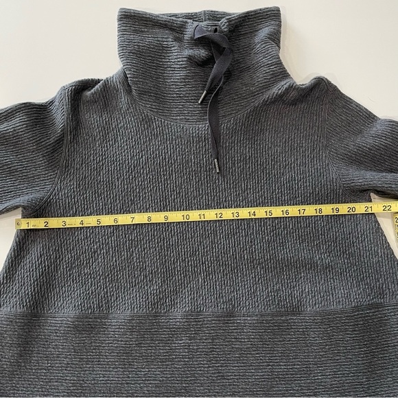 Lululemon Retreat Yourself Pullover Heathered Core Dark Grey Size XS/S - Picture 9 of 11